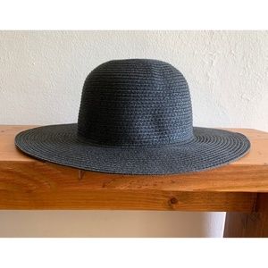 J.Crew Black Woven Hat